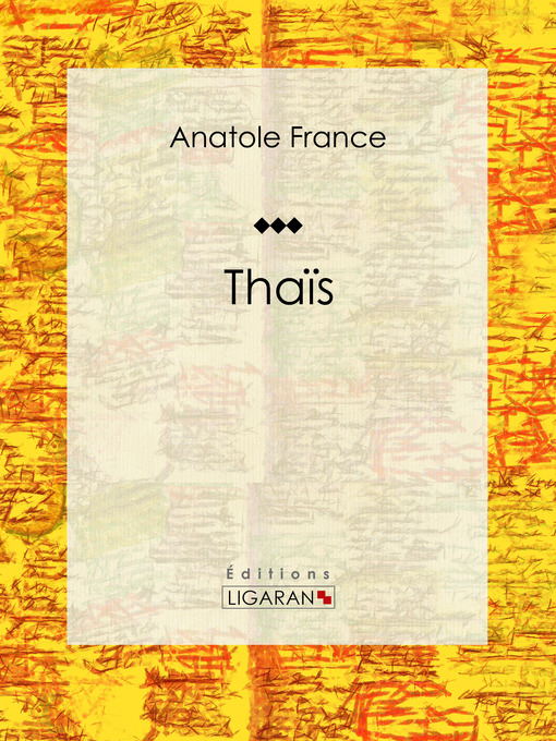 Title details for Thaïs by Anatole France - Available